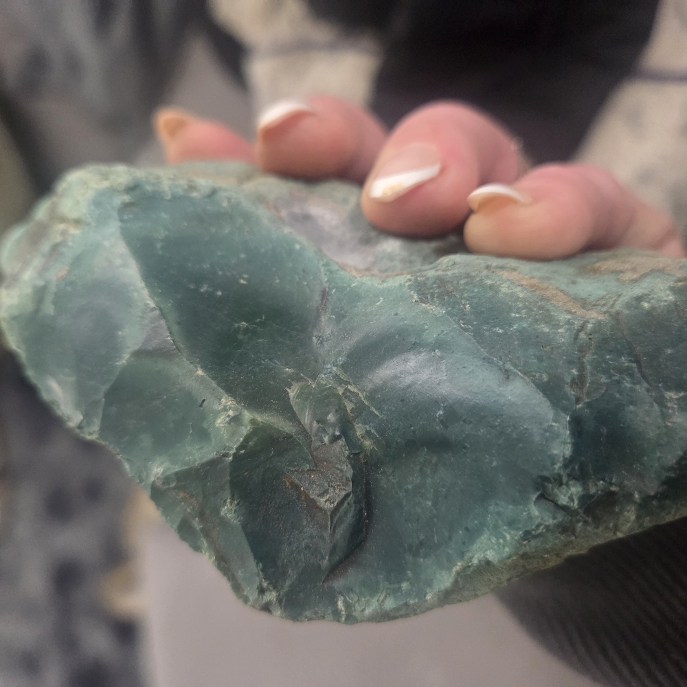 Natural Green Reptile Habitat Stone